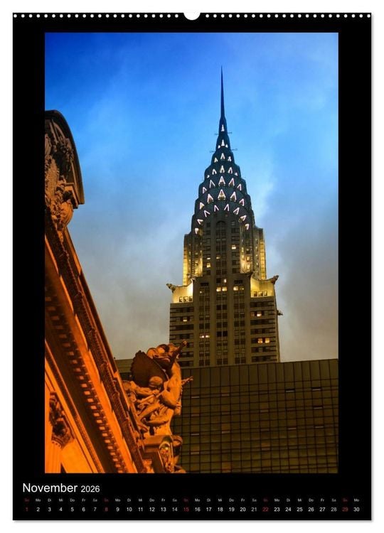 Produktbild: Vertical New York (hochwertiger Premium Wandkalender 2026 DIN A2 hoch), Kunstdruck in Hochglanz