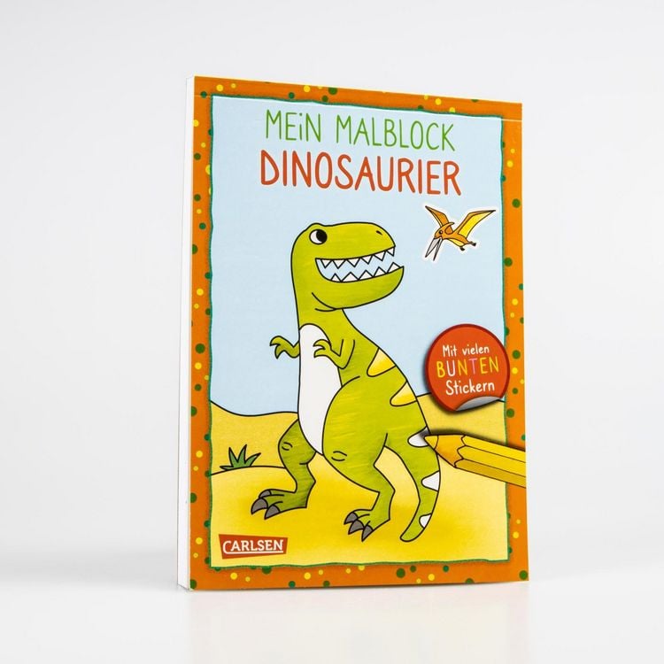 Produktbild: Mein Malblock: Dinosaurier