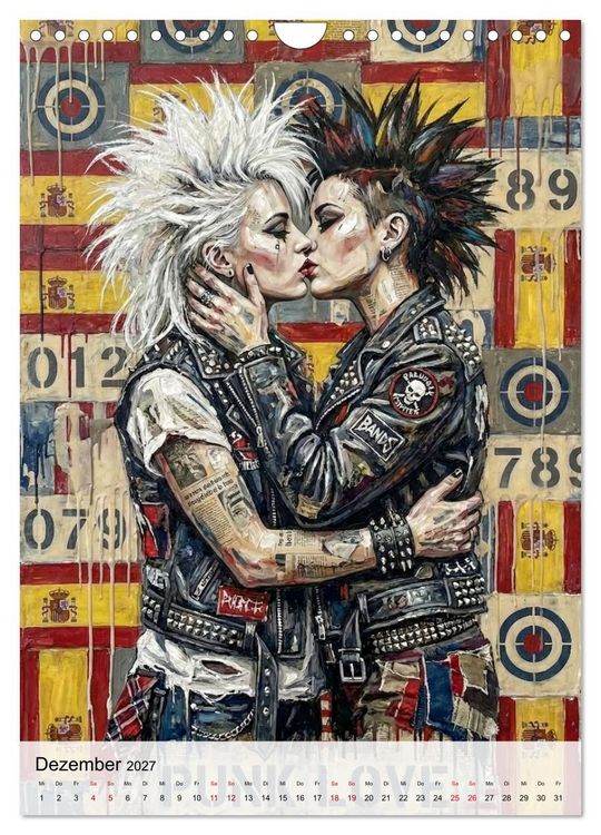 Produktbild: Punk 76 (Wandkalender 2027 DIN A4 hoch), CALVENDO Monatskalender