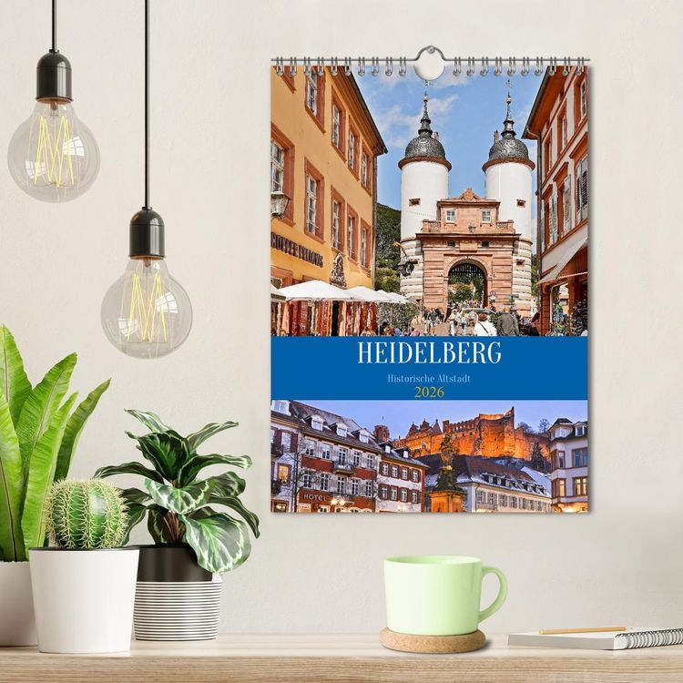 Produktbild: Heidelberg - Historische Altstadt (Wandkalender 2026 DIN A4 hoch), CALVENDO Monatskalender