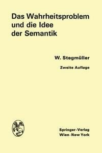 Produktbild: Das Wahrheitsproblem und die Idee der Semantik