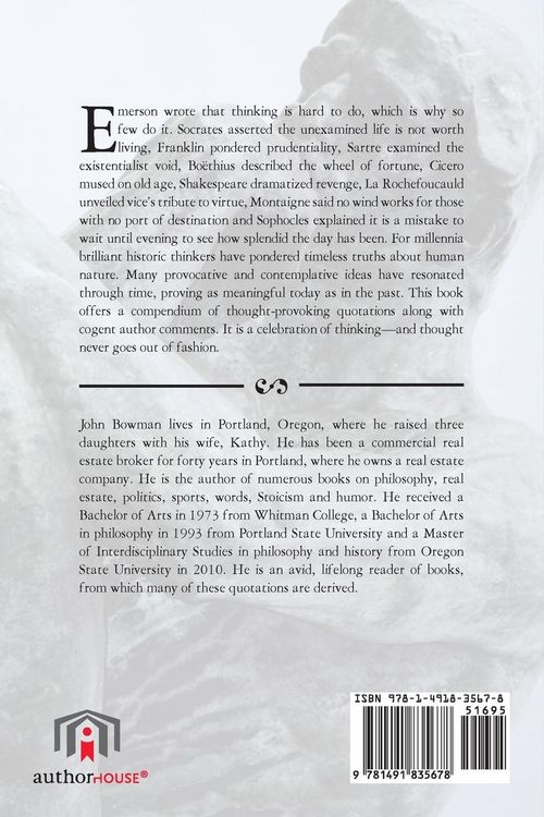 Produktbild: Provocative and Contemplative Quotations