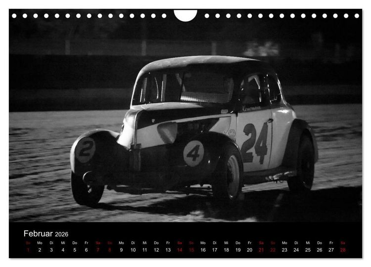 Produktbild: Dirt Track Races (Wandkalender 2026 DIN A4 quer), CALVENDO Monatskalender