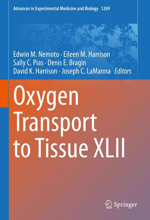 Produktbild: Oxygen Transport to Tissue XLII