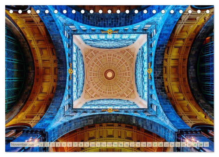 Produktbild: Oben - Bilder aus der Froschperspektive (Tischkalender 2026 DIN A5 quer), CALVENDO Monatskalender