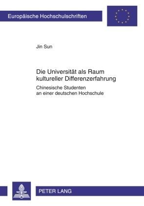 Produktbild: Die Universit&auml;t als Raum kultureller Differenzerfahrung