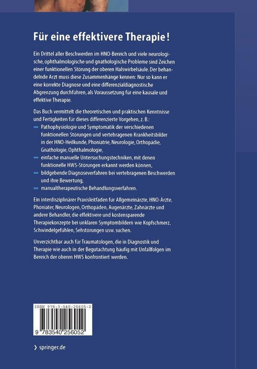 Produktbild: Die obere Halswirbels&auml;ule