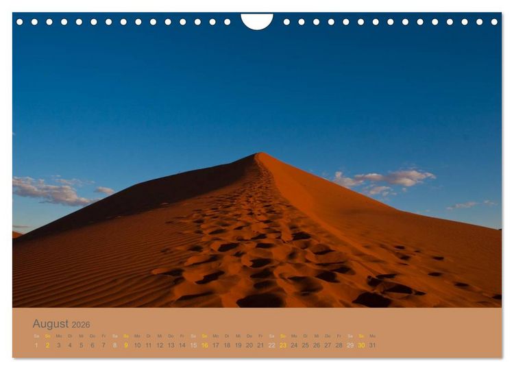 Produktbild: Afrika Impressionen. NAMIBIA - S&Uuml;DAFRIKA - BOTSWANA (Wandkalender 2026 DIN A4 quer), CALVENDO Monatskalender