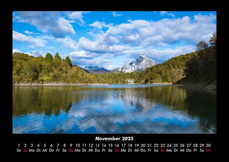 Produktbild: Die Seen der Erde 2025 Fotokalender DIN A3