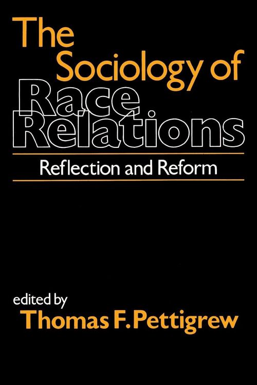 Produktbild: The Sociology of Race Relations