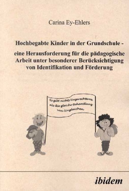 Produktbild: Hochbegabte Kinder in der Grundschule