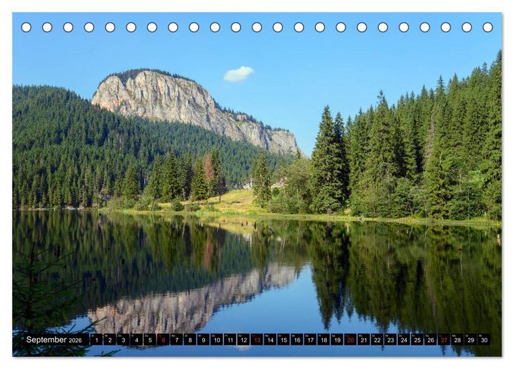 Produktbild: Wundersch&ouml;nes Rum&auml;nien (Tischkalender 2026 DIN A5 quer), CALVENDO Monatskalender