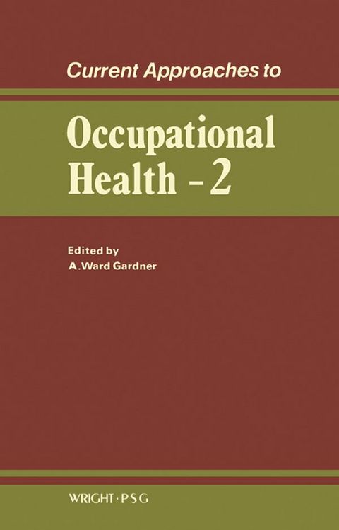 Produktbild: Current Approaches to Occupational Health