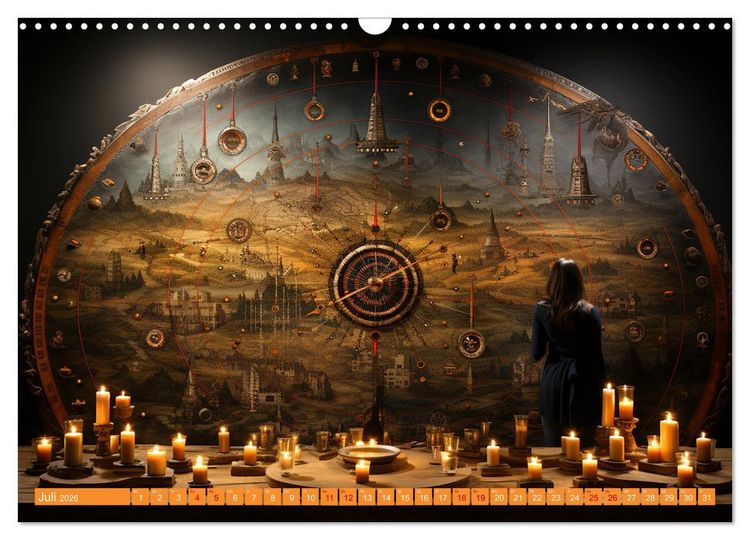 Produktbild: Antike Wegweiser (Wandkalender 2026 DIN A3 quer), CALVENDO Monatskalender