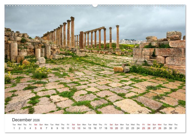 Produktbild: Jordan Sand, Stone and Salt (Wall Calendar 2026 DIN A2 landscape), CALVENDO 12 Month Wall Calendar