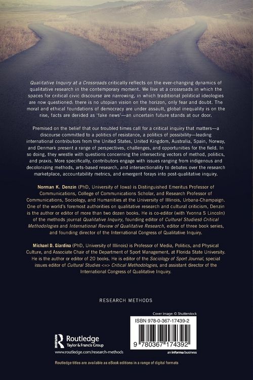 Produktbild: Qualitative Inquiry at a Crossroads