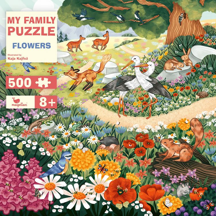 Produktbild: My Family Puzzle - Flowers