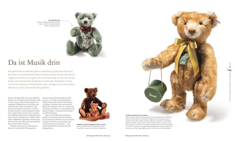 Produktbild: Das Steiff Teddyb&auml;ren Buch