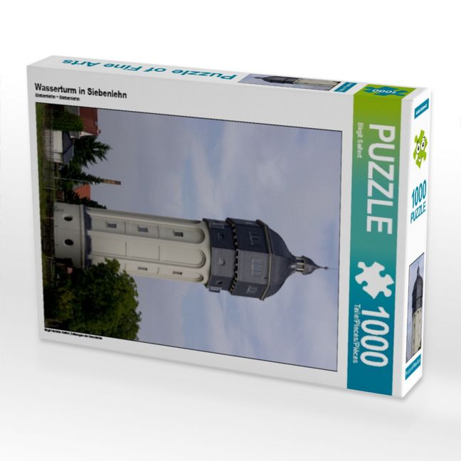 Produktbild: CALVENDO Puzzle Wasserturm in Siebenlehn | 1000 Teile Lege-Gr&ouml;&szlig;e 64x48cm Foto-Puzzle f&uuml;r gl&uuml;ckliche Stunden