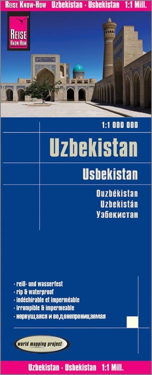 Bild vom Artikel Reise Know-How Landkarte Usbekistan (1:1.000.000) vom Autor Reise Know-How Verlag Peter Rump