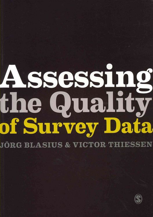 Produktbild: Assessing the Quality of Survey Data