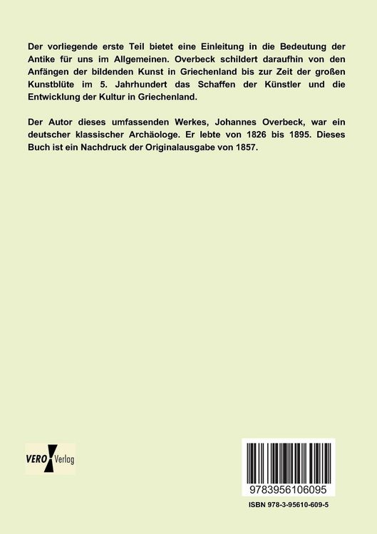 Produktbild: Geschichte der griechischen Plastik