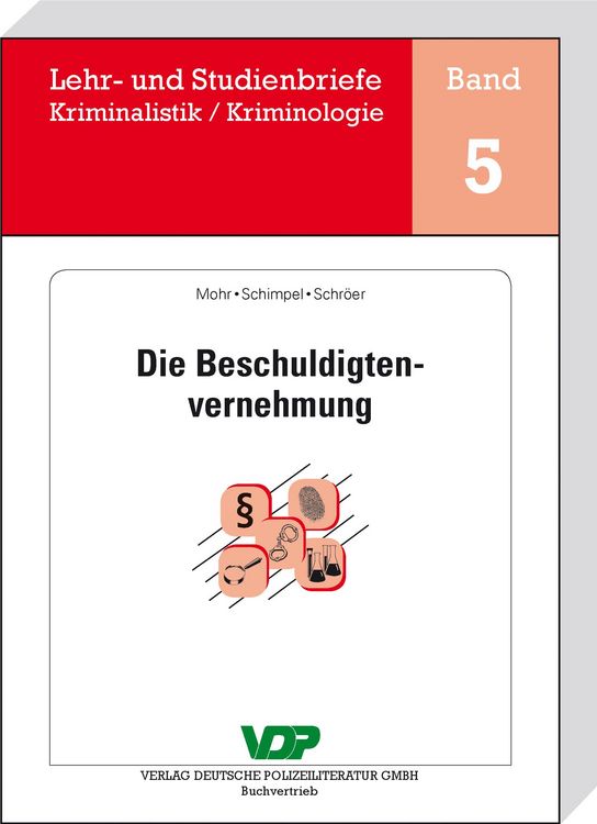 Produktbild: Die Beschuldigtenvernehmung