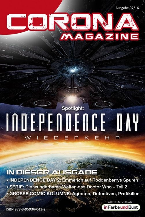 Bild vom Artikel Corona Magazine 07/2016: Juli 2016 vom Autor Uwe Anton