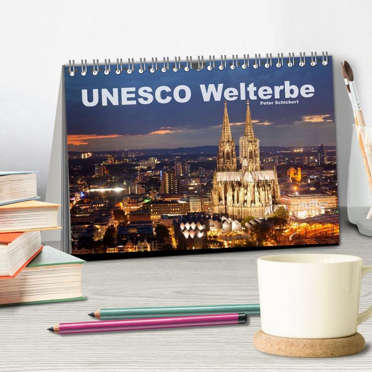 Produktbild: Unesco Welterbe (Tischkalender 2026 DIN A5 quer), CALVENDO Monatskalender