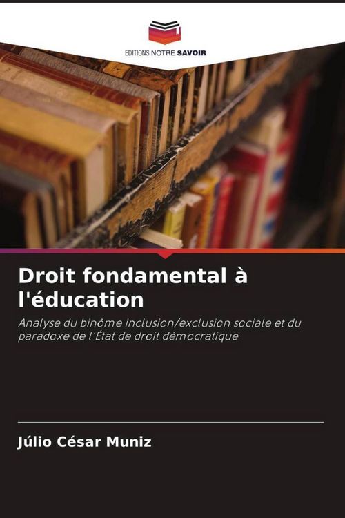 Produktbild: Droit fondamental &agrave; l'&eacute;ducation