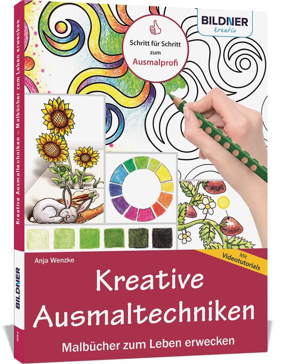 Produktbild: Kreative Ausmaltechniken - Malb&uuml;cher zum Leben erwecken!