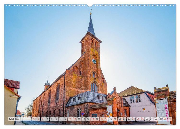 Produktbild: Ribnitz Damgarten Impressionen (hochwertiger Premium Wandkalender 2026 DIN A2 quer), Kunstdruck in Hochglanz