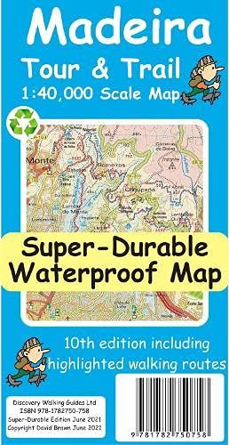 Produktbild: Madeira Tour and Trail Map