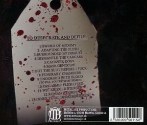 Produktbild: To Desecrate And Defile