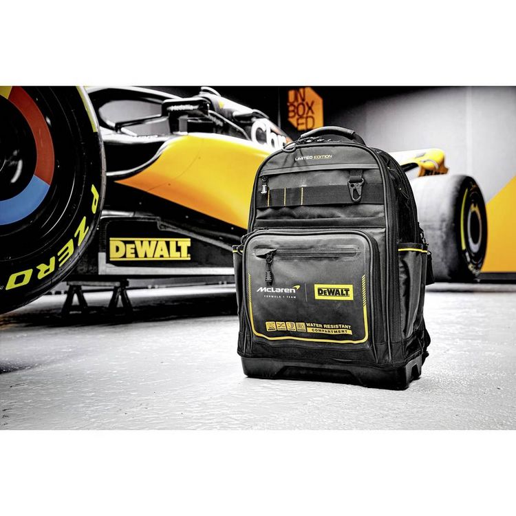 Produktbild: DEWALT McLaren DWST60122-1 Werkzeugrucksack unbest&uuml;ckt