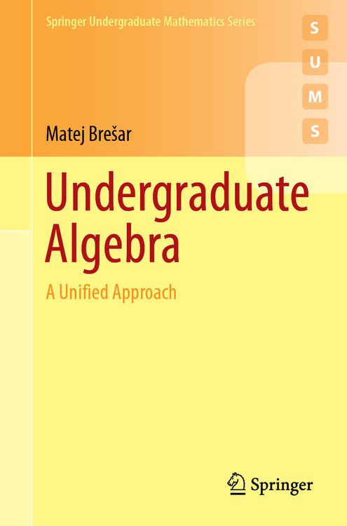 Produktbild: Undergraduate Algebra