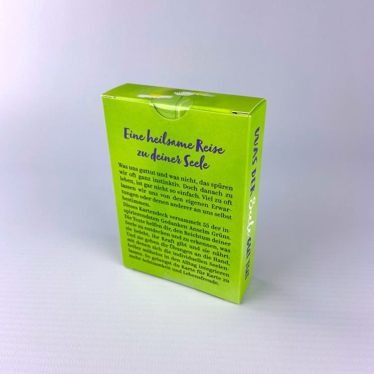 Produktbild: Was der Seele gut tut – 55 inspirierende Impulse für mehr Glück, Achtsamkeit und Lebensfreude