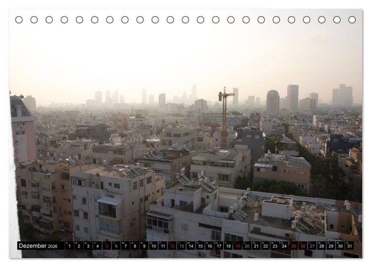 Produktbild: Israel Heute (Tischkalender 2026 DIN A5 quer), CALVENDO Monatskalender
