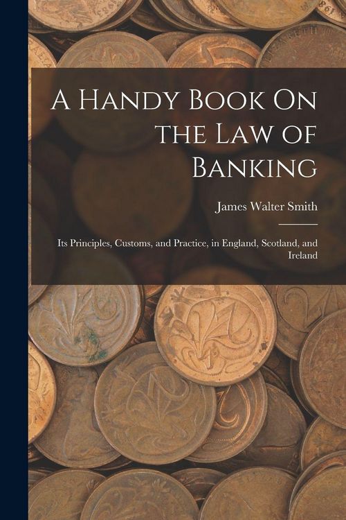 Produktbild: A Handy Book On the Law of Banking