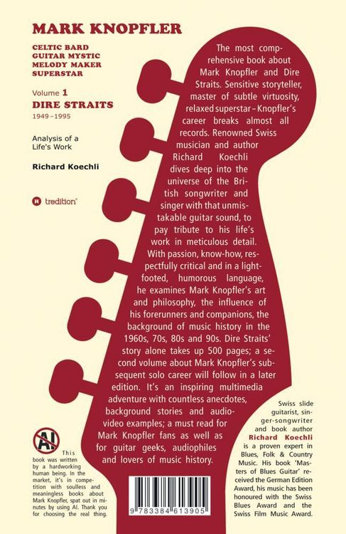 Produktbild: Mark Knopfler (Volume 1, Dire Straits) &ndash; the real 500-page book, special US edition