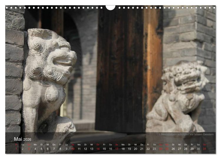 Produktbild: Erlebe China (Wandkalender 2026 DIN A3 quer), CALVENDO Monatskalender
