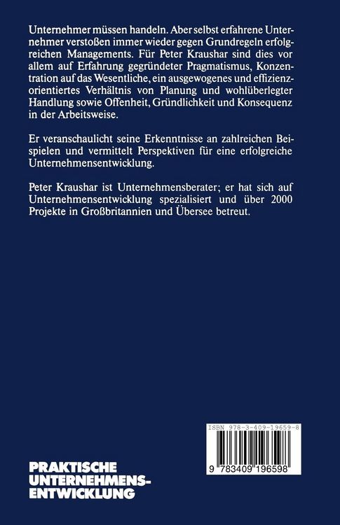 Produktbild: Praktische Unternehmensentwicklung