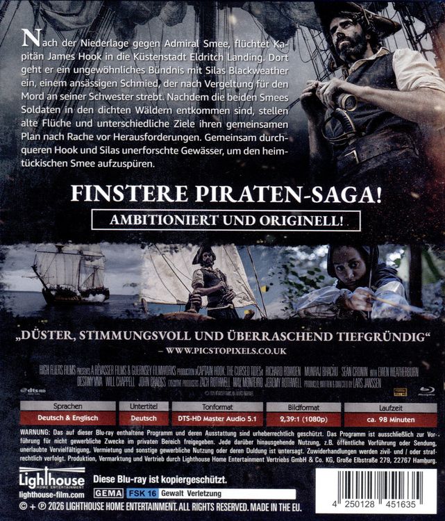 Produktbild: Captain Hook - The Cursed Tides
