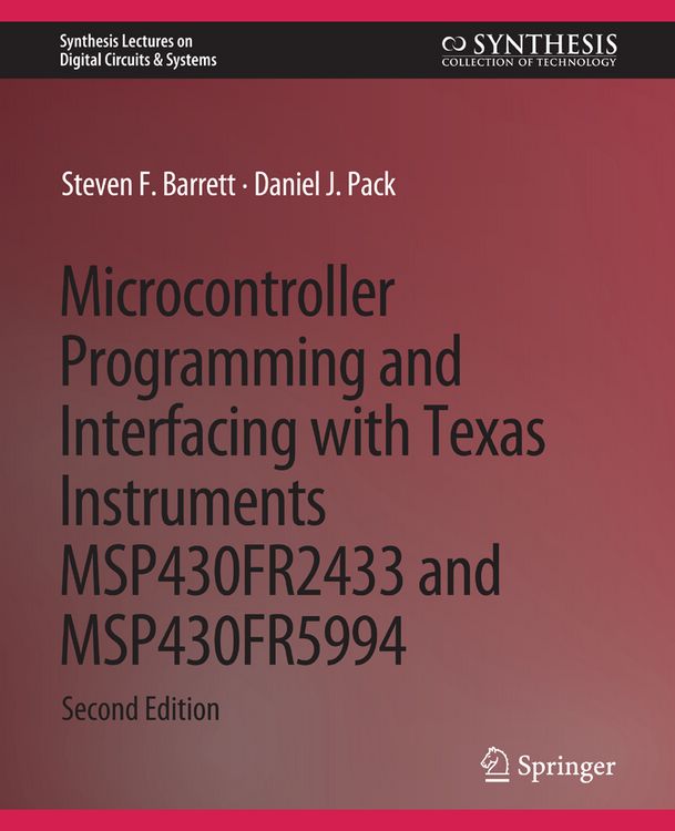 Produktbild: Microcontroller Programming and Interfacing with Texas Instruments MSP430FR2433 and MSP430FR5994