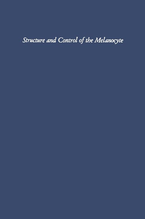Produktbild: Structure and Control of the Melanocyte