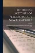 Produktbild: Historical Sketches of Peterborough, New Hampshire
