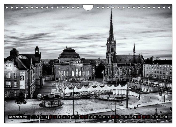 Produktbild: Ein Blick auf Chemnitz (Wandkalender 2026 DIN A4 quer), CALVENDO Monatskalender