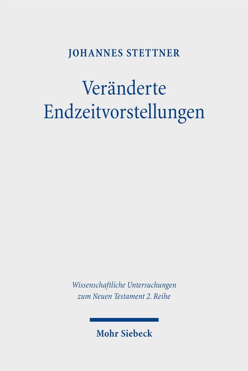 Produktbild: Ver&auml;nderte Endzeitvorstellungen