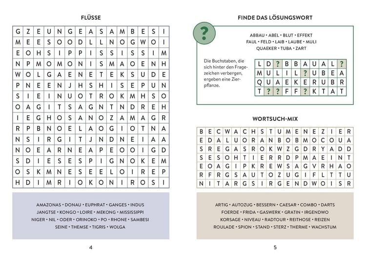 Produktbild: Wortsuchr&auml;tsel I &Uuml;ber 250 R&auml;tsel