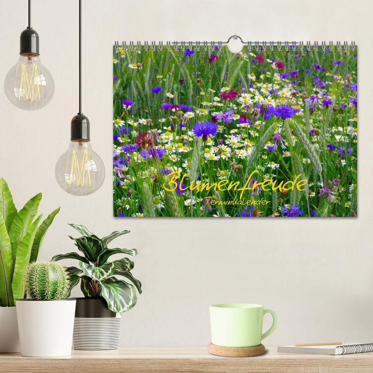Produktbild: Blumenfreude Schweizer Kalendarium (Wandkalender 2026 DIN A4 quer), CALVENDO Monatskalender